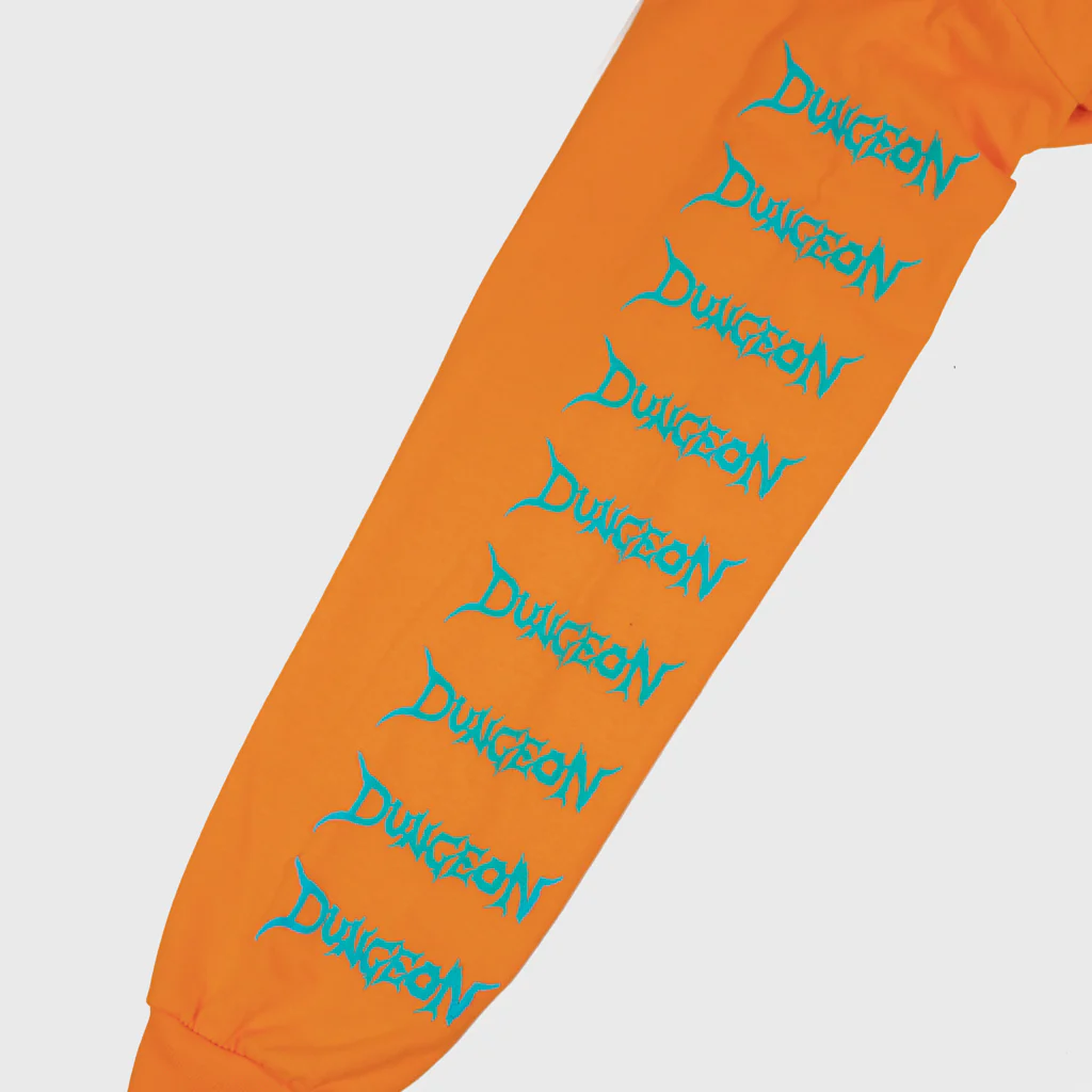 Dungeon - Knight Castle Longsleeve T-Shirt - Orange - Image 3