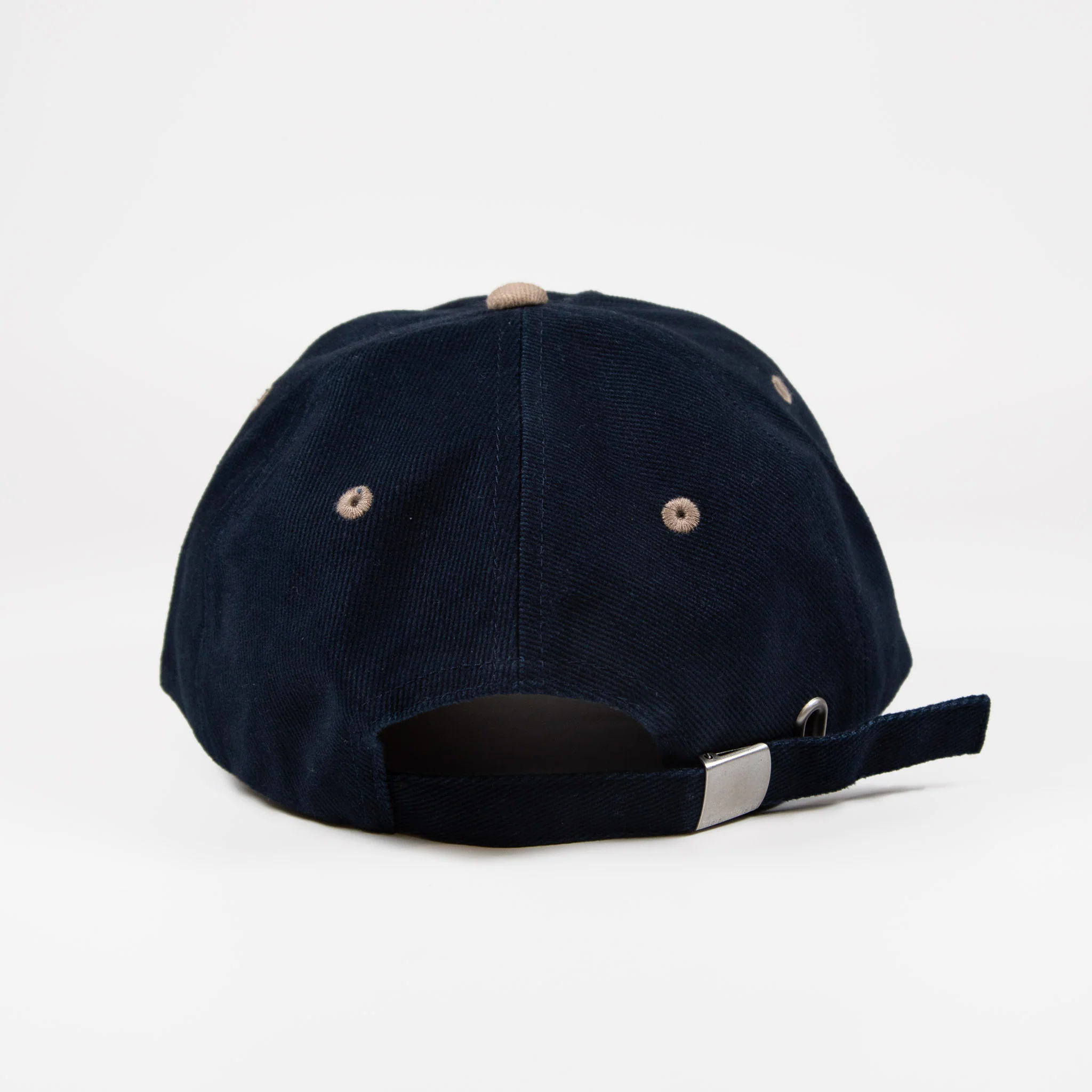 Dungeon - Logo Cap - Navy / Taupe / Orange - Image 3