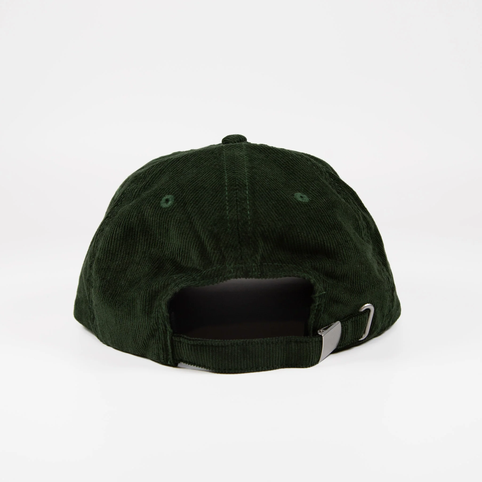 Dungeon - Logo Corduroy Cap - Olive / Yellow - Image 3
