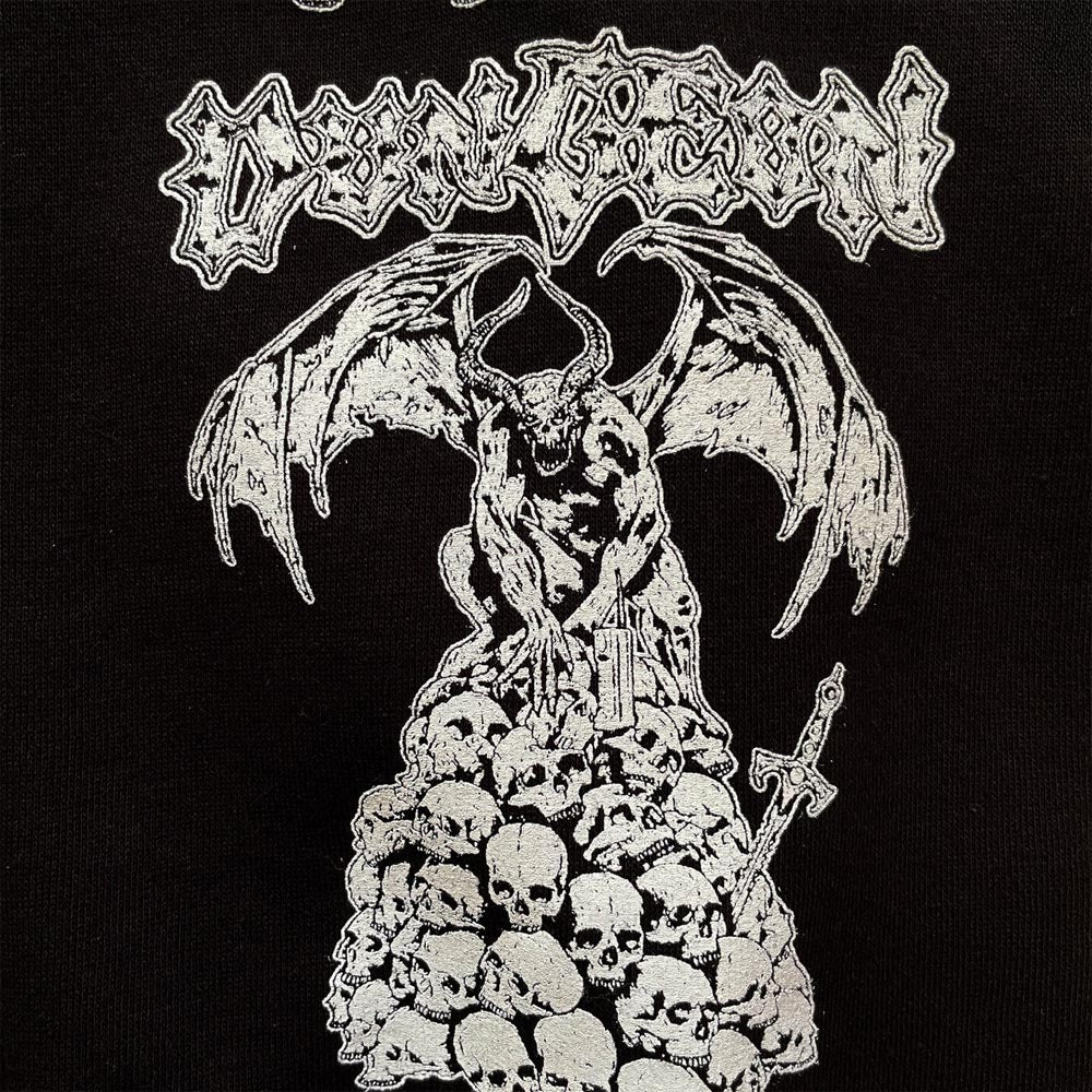 Dungeon - Ritual Steel Hooded Pullover Sweatshirt - Black - Image 3