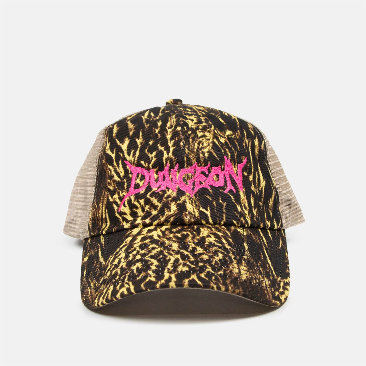 Dungeon - Scrawl Logo Mesh Cap - Duck Camo - Image 2