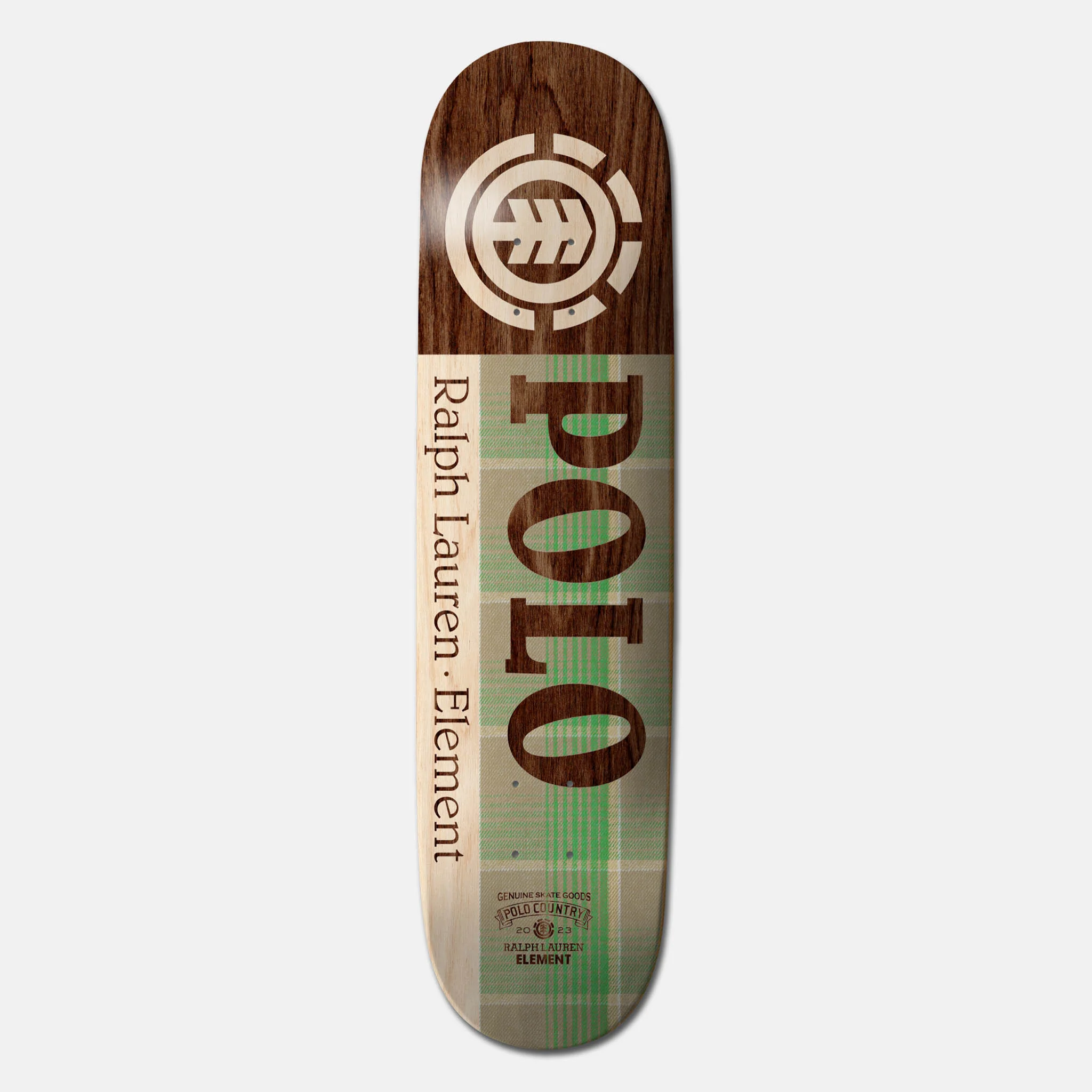 Element Skateboards - 8.0" Polo Ralph Lauren Section Skateboard Deck