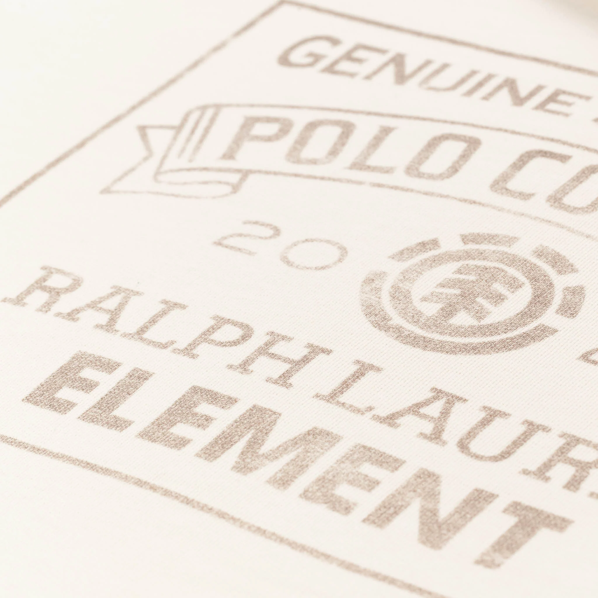 Element Skateboards - Polo Ralph Lauren Hooded Pullover Sweatshirt - Natural - Image 3