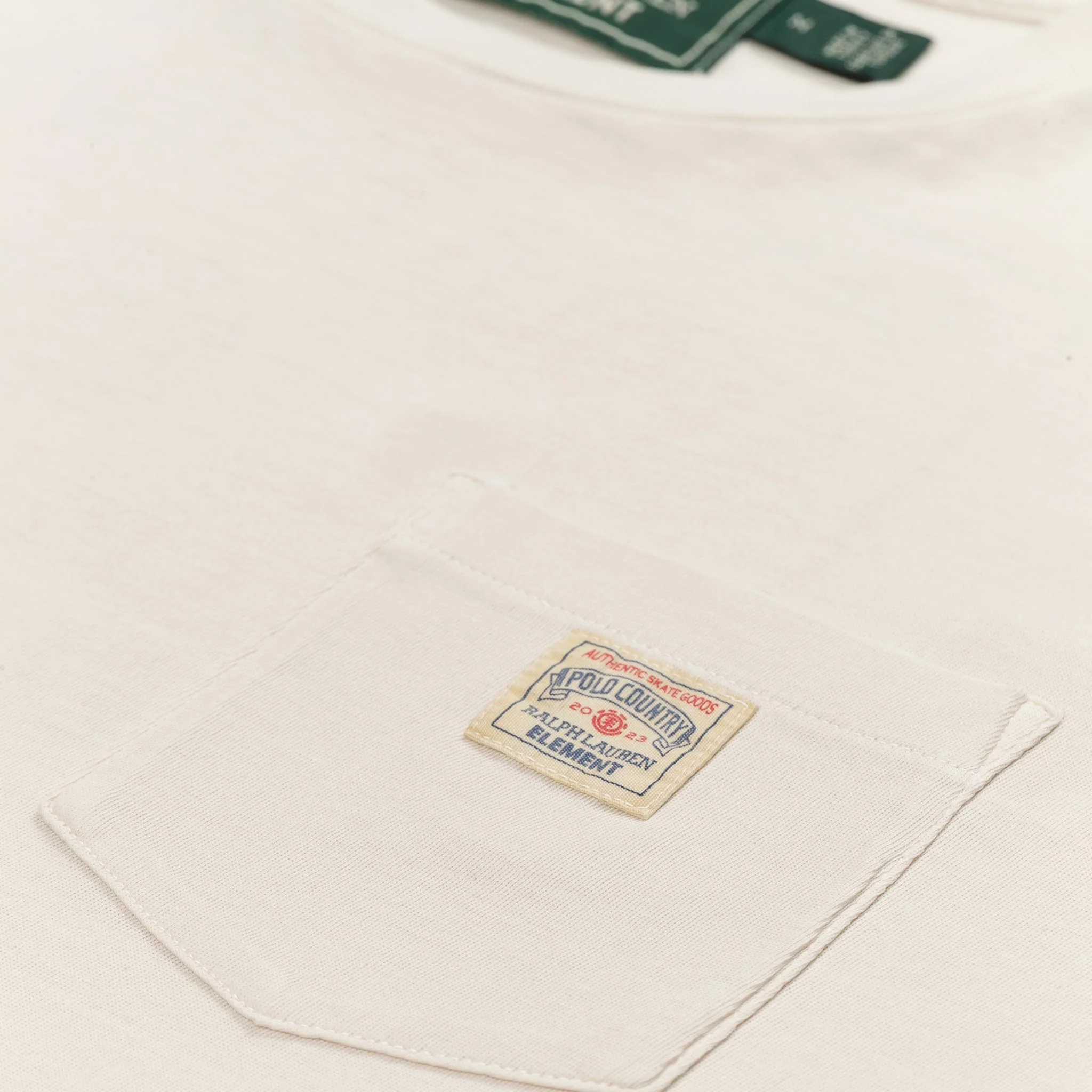 Element Skateboards - Polo Ralph Lauren T-Shirt - Natural - Image 5