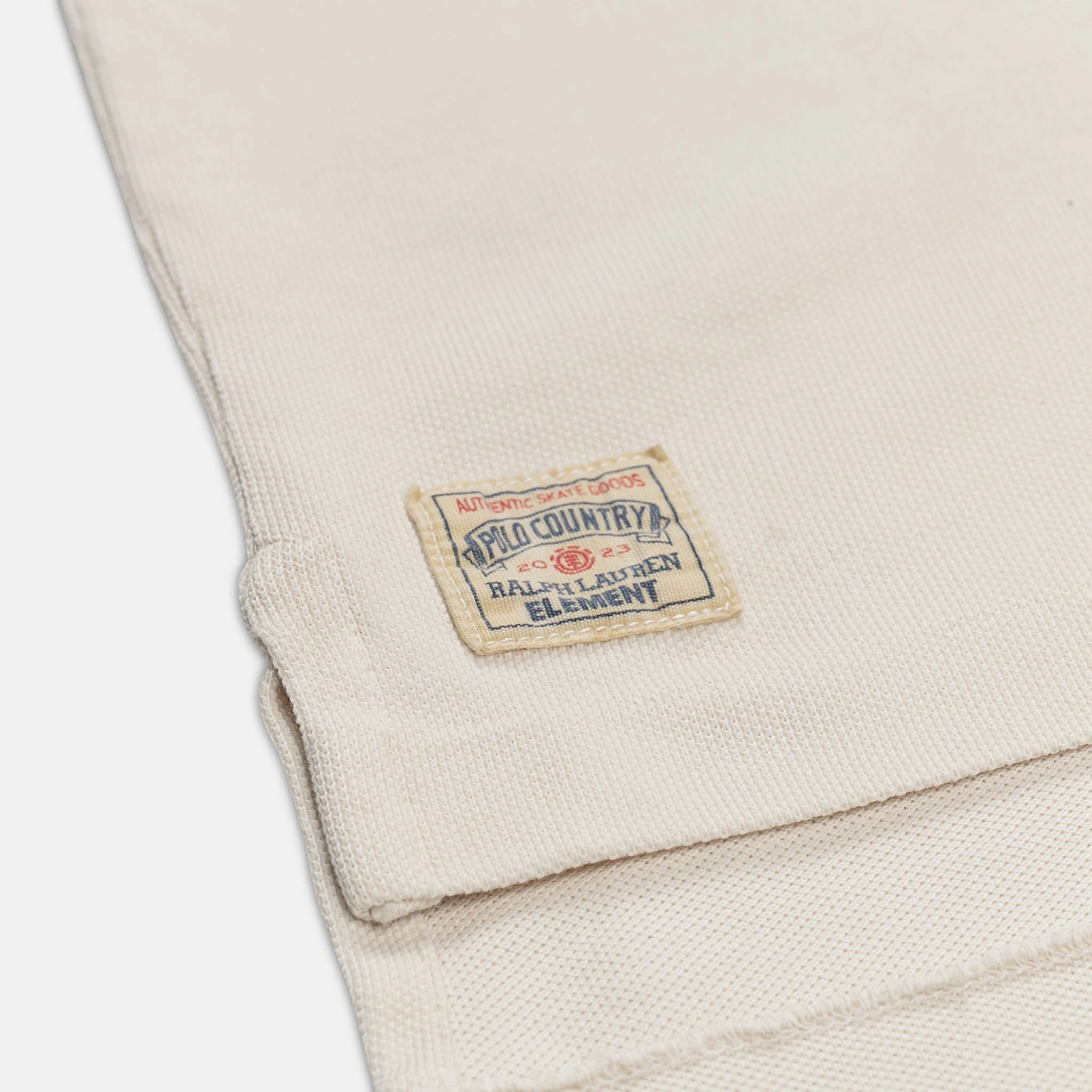 Element Skateboards - Polo Ralph Lauren Short Sleeve Polo Shirt - Natural - Image 3