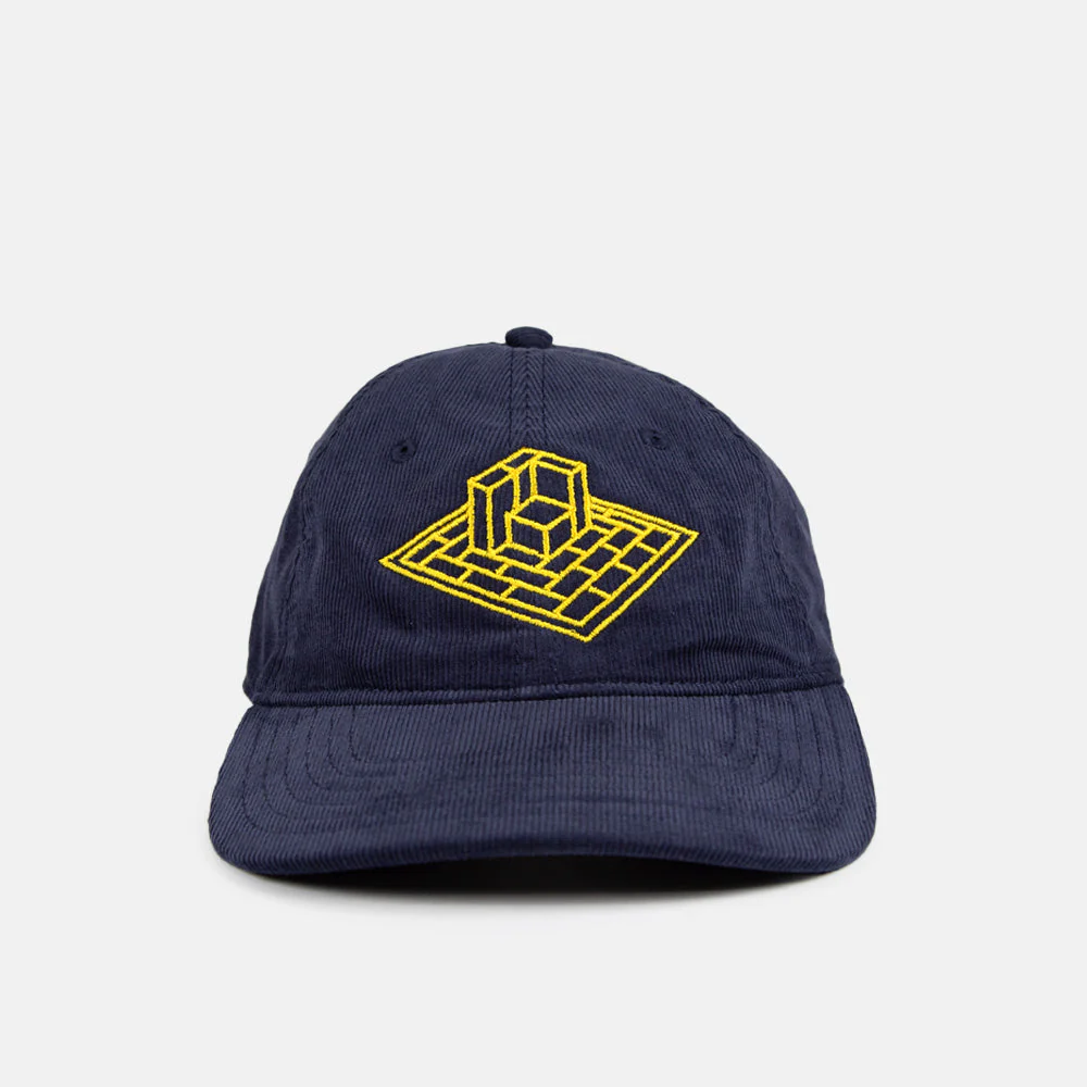 The National Skateboard Co. - Gallop Cord Cap - Midnight Blue - Image 2
