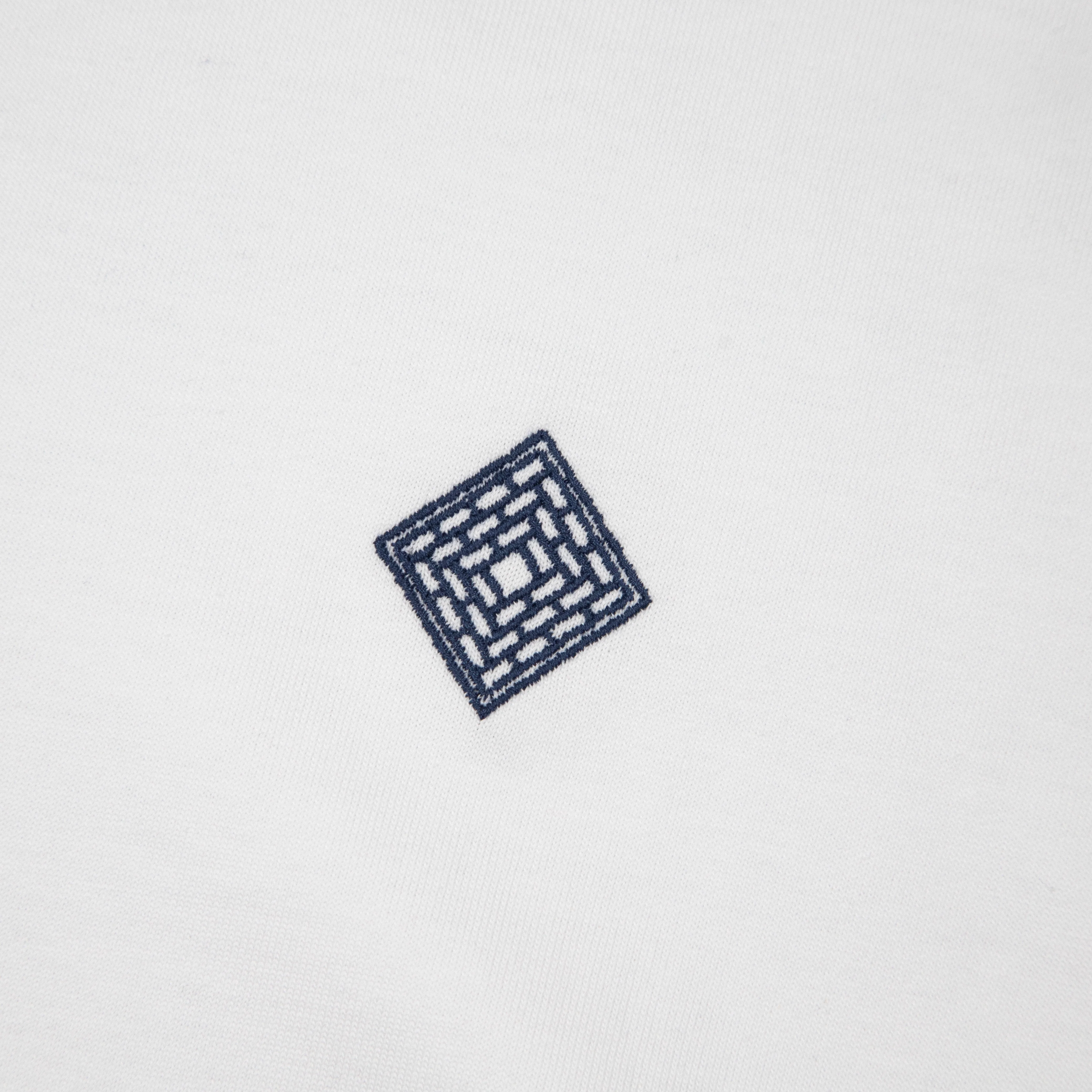 The National Skateboard Co. - EMBROIDERED LOGO T-SHIRT - WHITE - Image 2