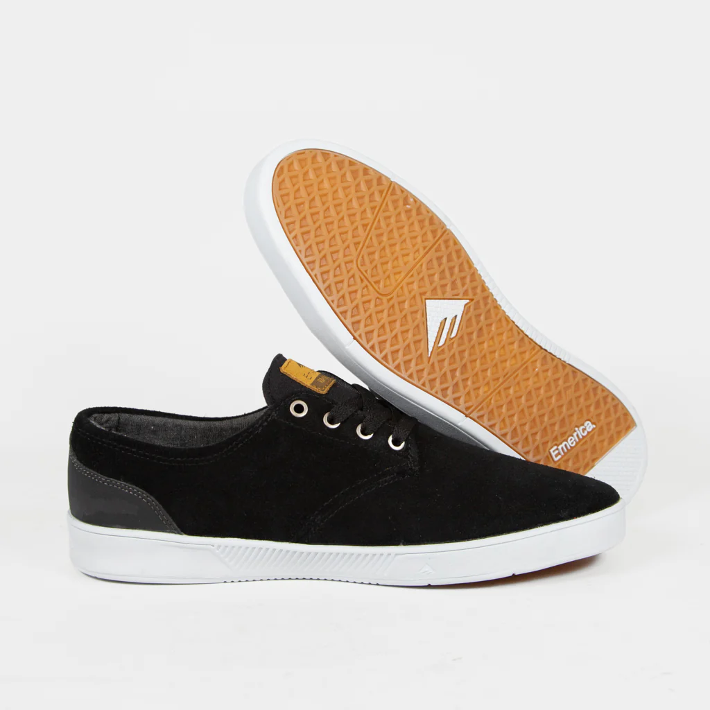 Emerica - Leo Romero Laced Shoes - Black / Black / White - Image 3