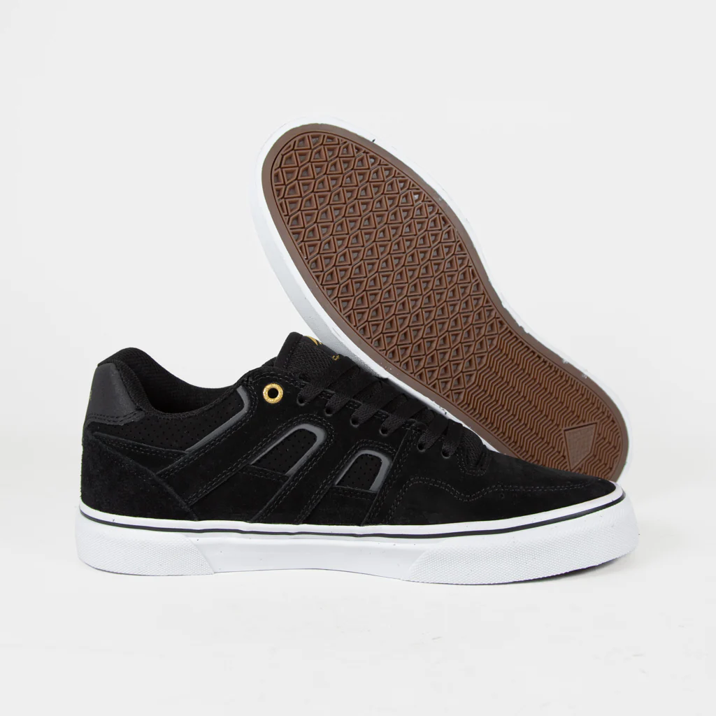 Emerica - Tilt G6 Vulc Shoes - Black / White / Gold - Image 3