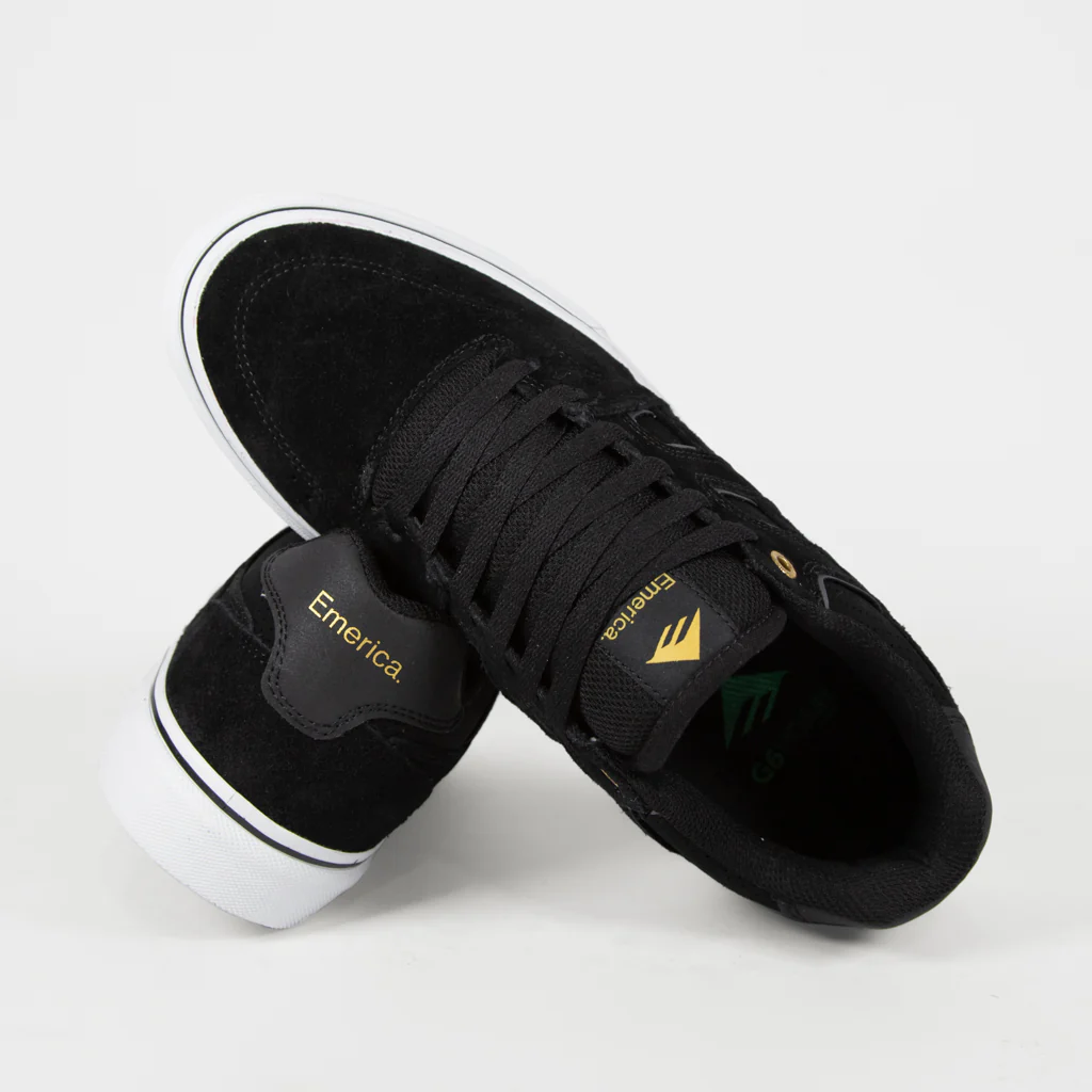 Emerica - Tilt G6 Vulc Shoes - Black / White / Gold - Image 4