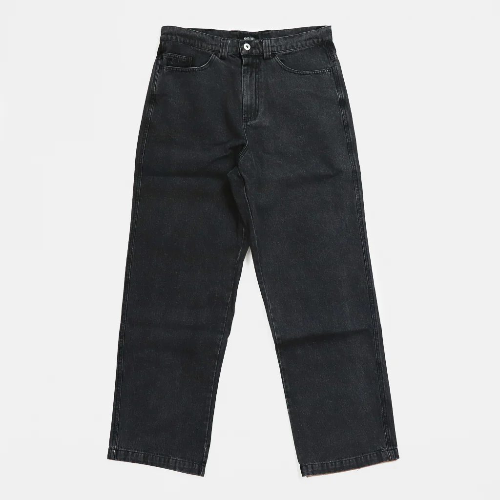 Enjoi Skateboards - Fader Denim Jeans - Charcoal - Image 2