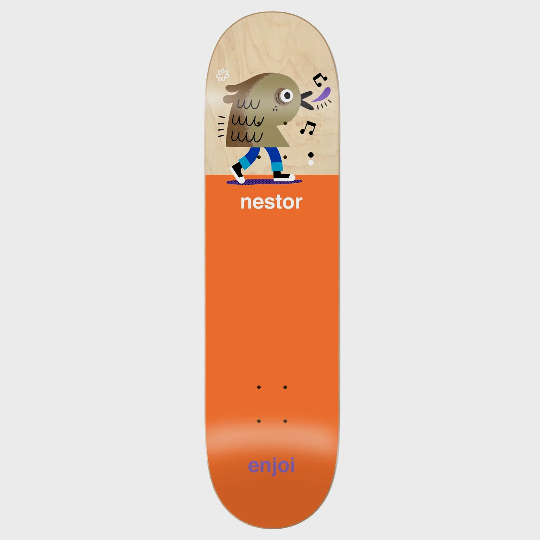 Enjoi Skateboards - 8.5" Nestor Judkins High Waters R7 Skateboard Deck