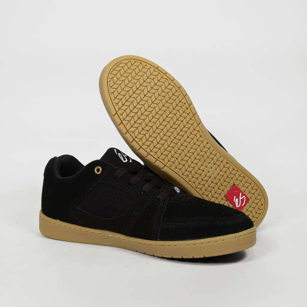 eS Footwear - Accel Slim Shoes - Black / Gum - Image 3