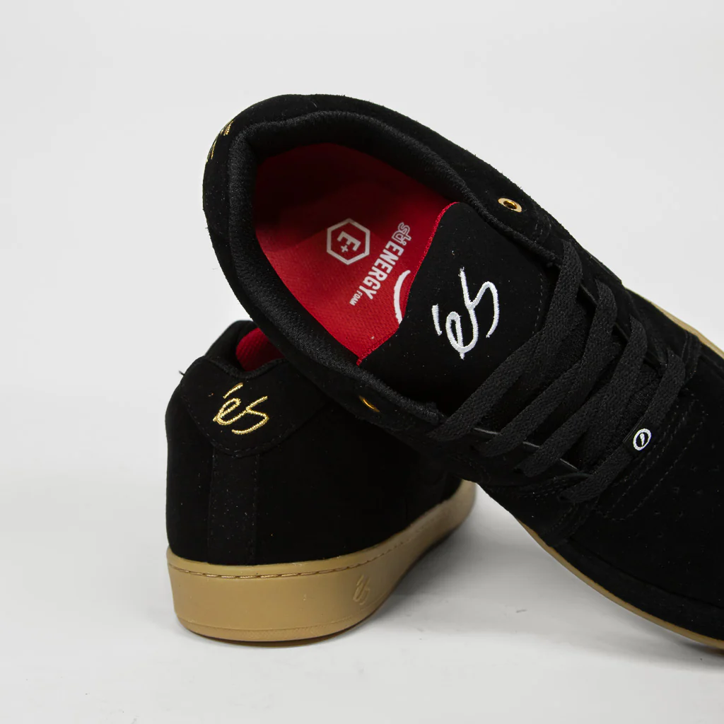 eS Footwear - Accel Slim Shoes - Black / Gum - Image 4