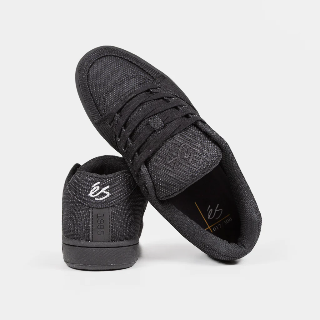 eS Footwear - Kevlar Accel Shoes - Black / Black - Image 4
