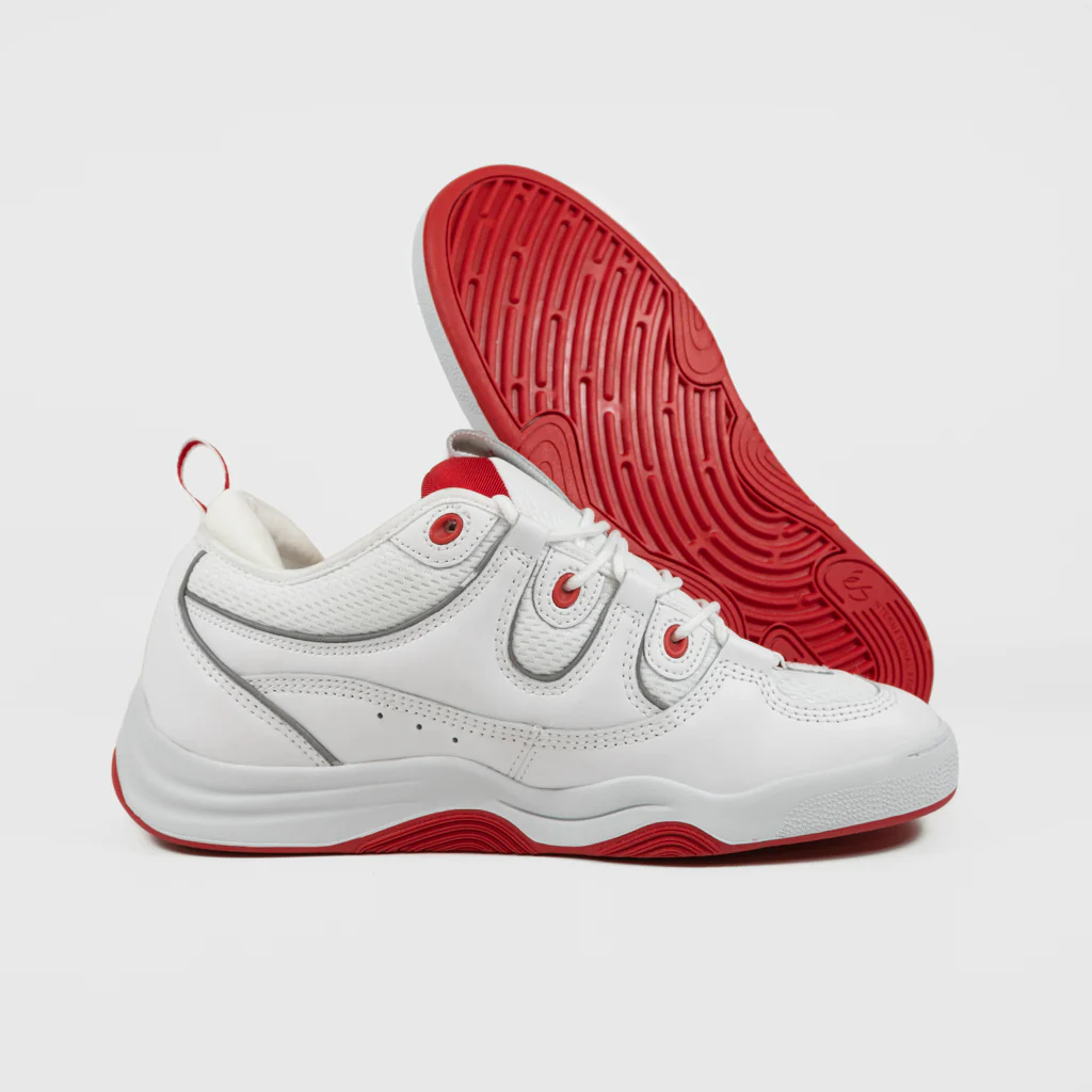 eS Footwear - 'Skate Shop Day' Two Nine 8 Shoes - White / Red - Image 3