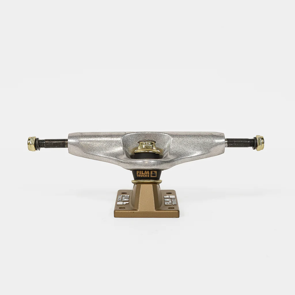 Film Trucks - (Single) 6.0 Club Pétanque Skateboard Truck - Silver / Gold - Image 2