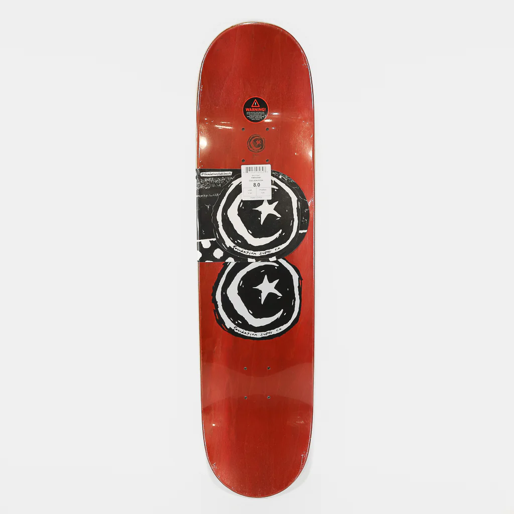 Foundation Skateboards - 8.0" Ryan Coulson Push Skateboard Deck - Image 2