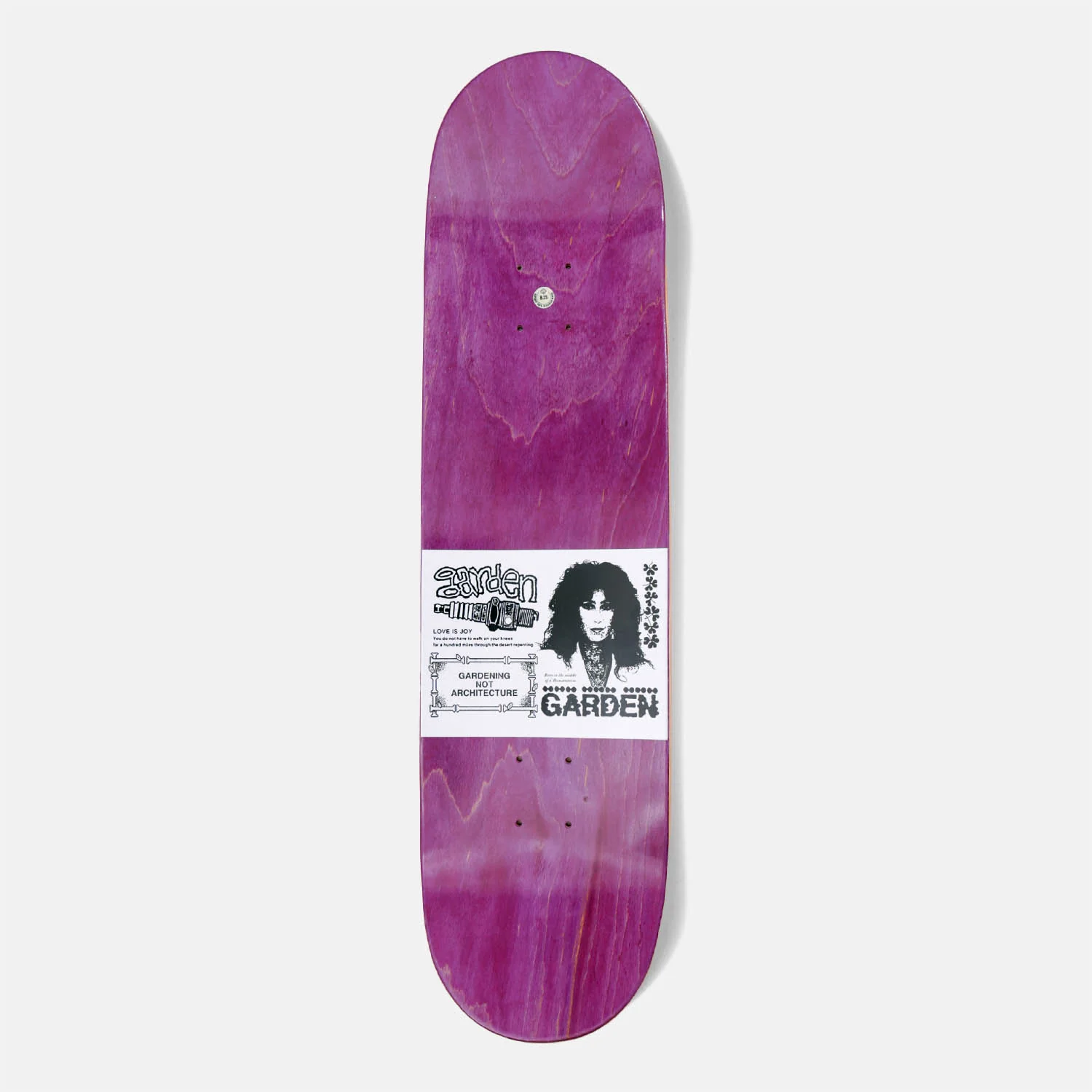 Garden - 8.25" Goddess Skateboard Deck - Image 3
