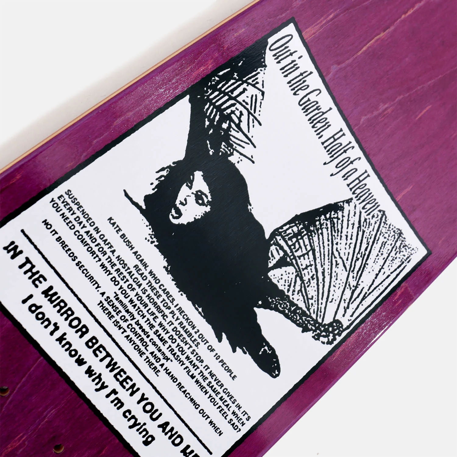 Garden - 8.375" Catherine Skateboard Deck - Image 3