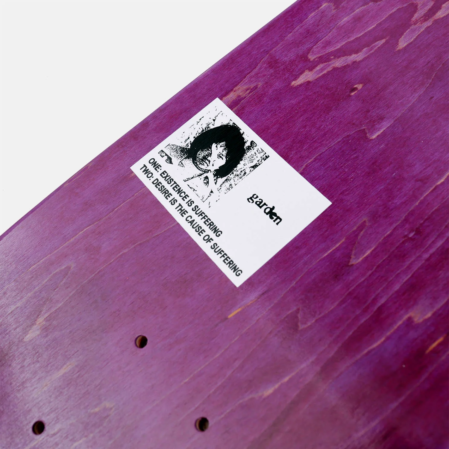 Garden - 8.5" Good Time Skateboard Deck - Image 3