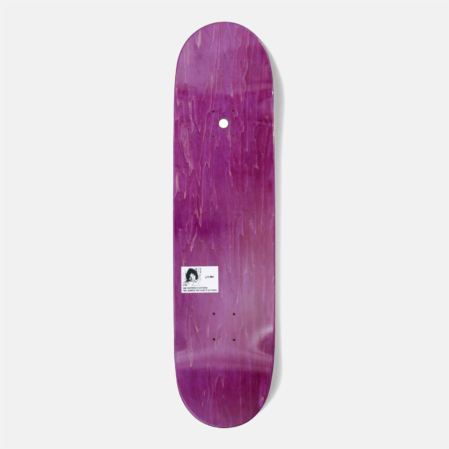 Garden - 8.5" Good Time Skateboard Deck - Image 4