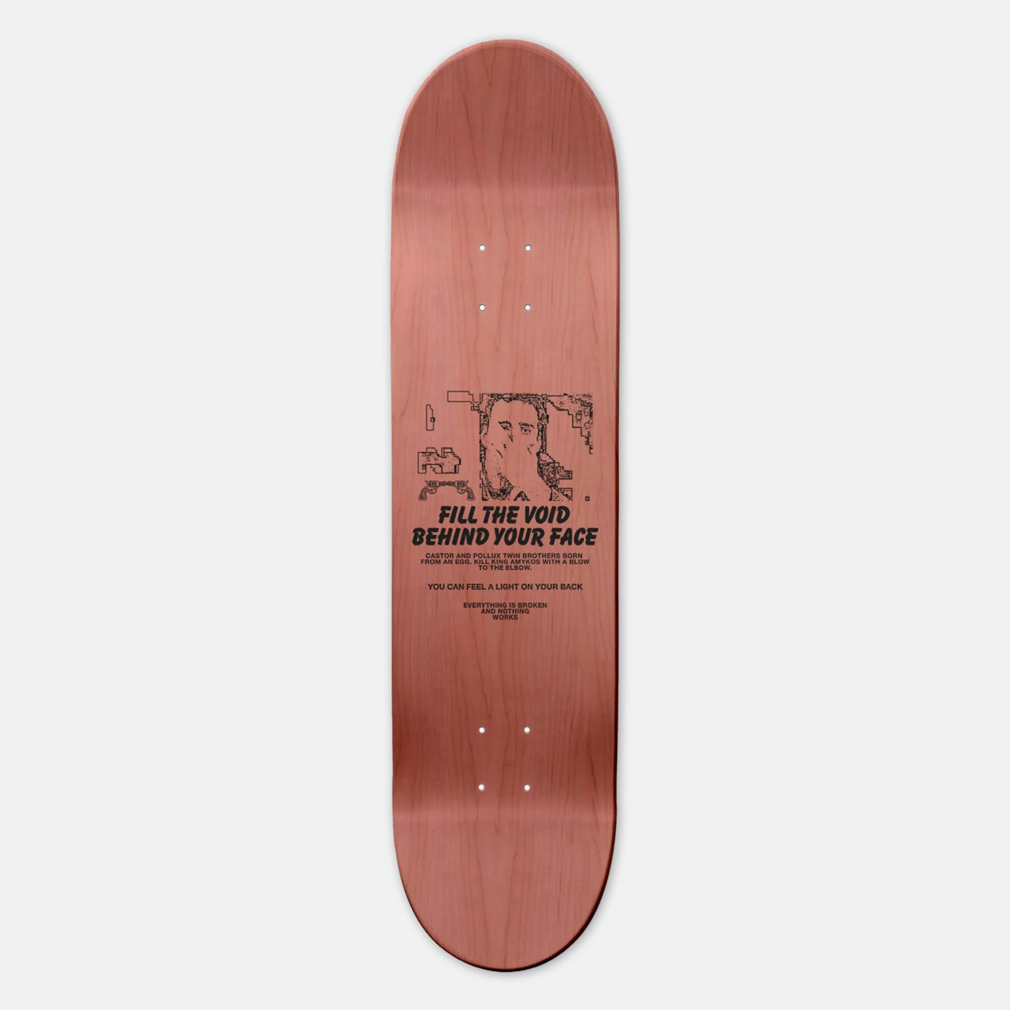 Garden - 8.375" Gunshot Skateboard Deck (Medium Concave) (Various Stains) - Image 2