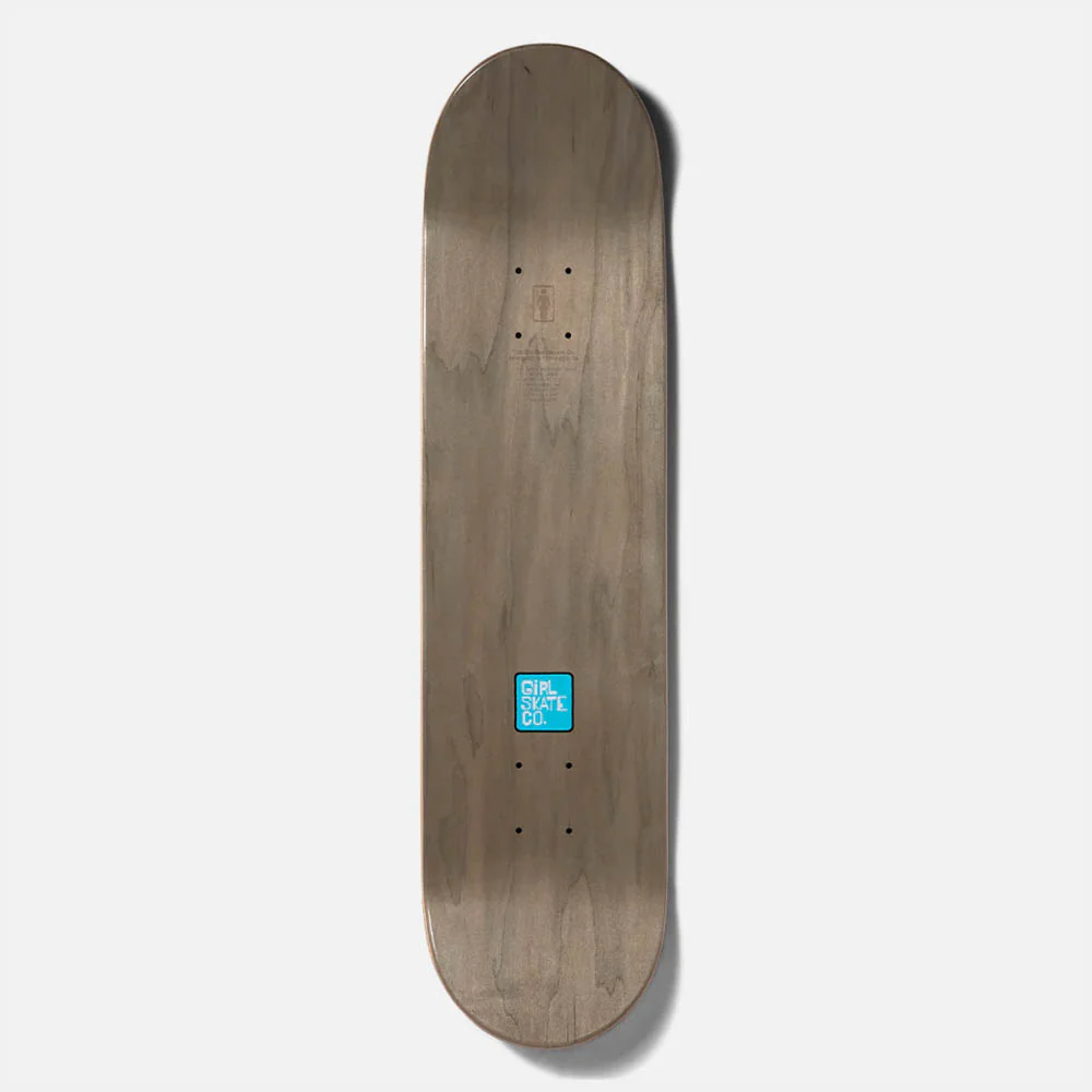 Girl Skateboards - 8.0" Breana Geering Hand Shakers Skateboard Deck - Image 2