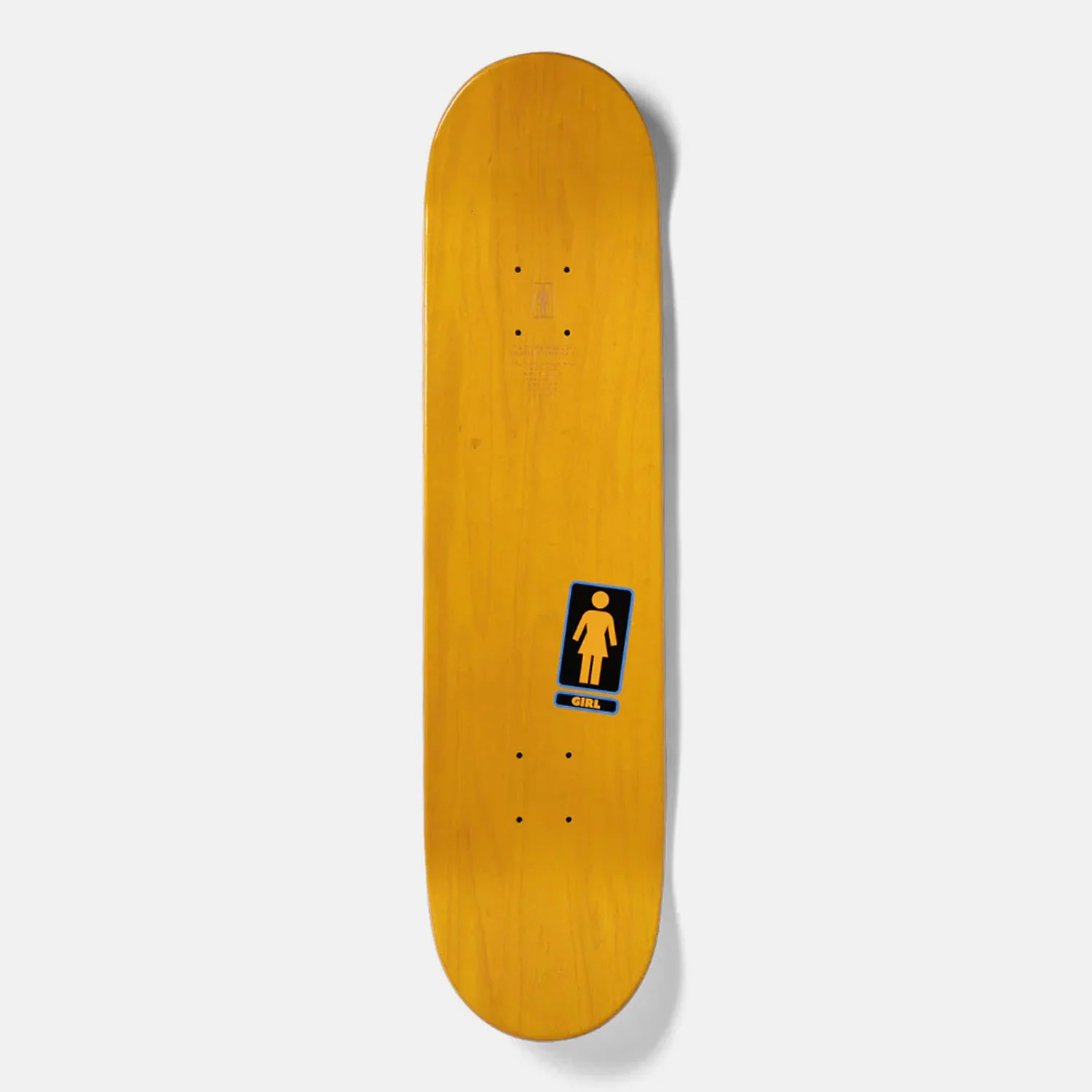 Girl Skateboards - 8.0" Tyler Pachecho Oops OG Skateboard Deck - White - Image 2