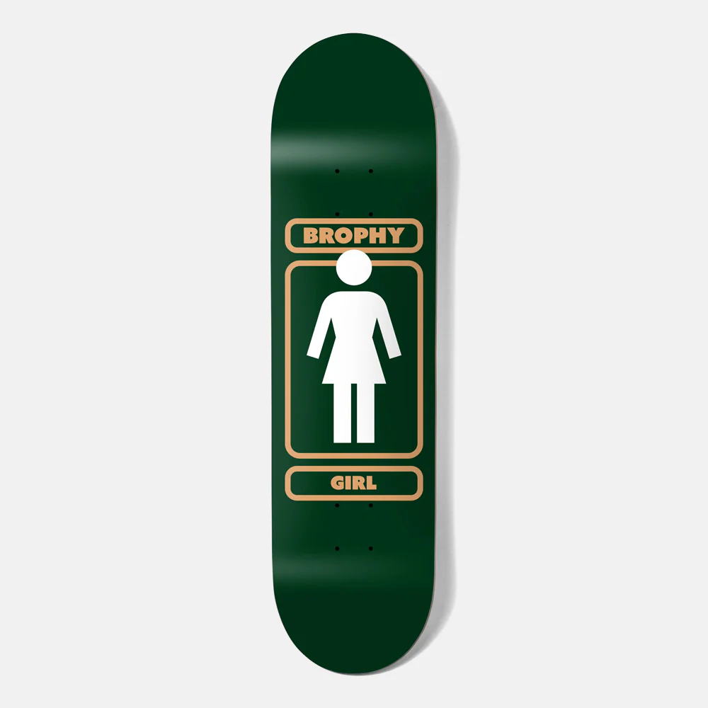 Girl Skateboards - 8.1875" Andrew Brophy 93 Til Skateboard Deck - Green