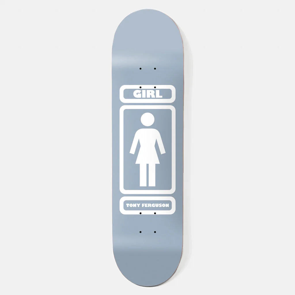 Girl Skateboards - 8.25" Tony Ferguson 93 Til Skateboard Deck - Blue