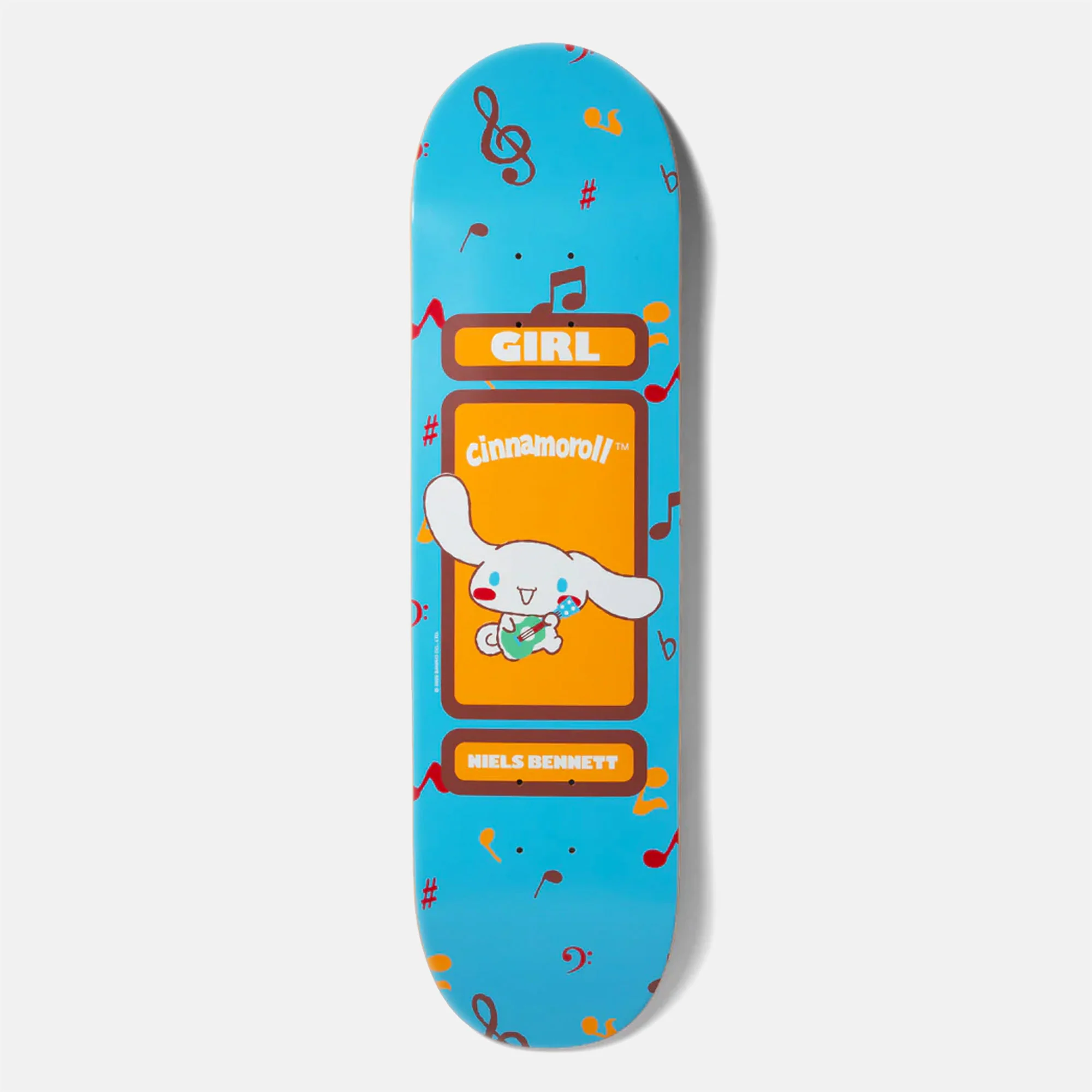 Girl Skateboards - 8.25" Sanrio Bennett Hello Kitty Skateboard Deck