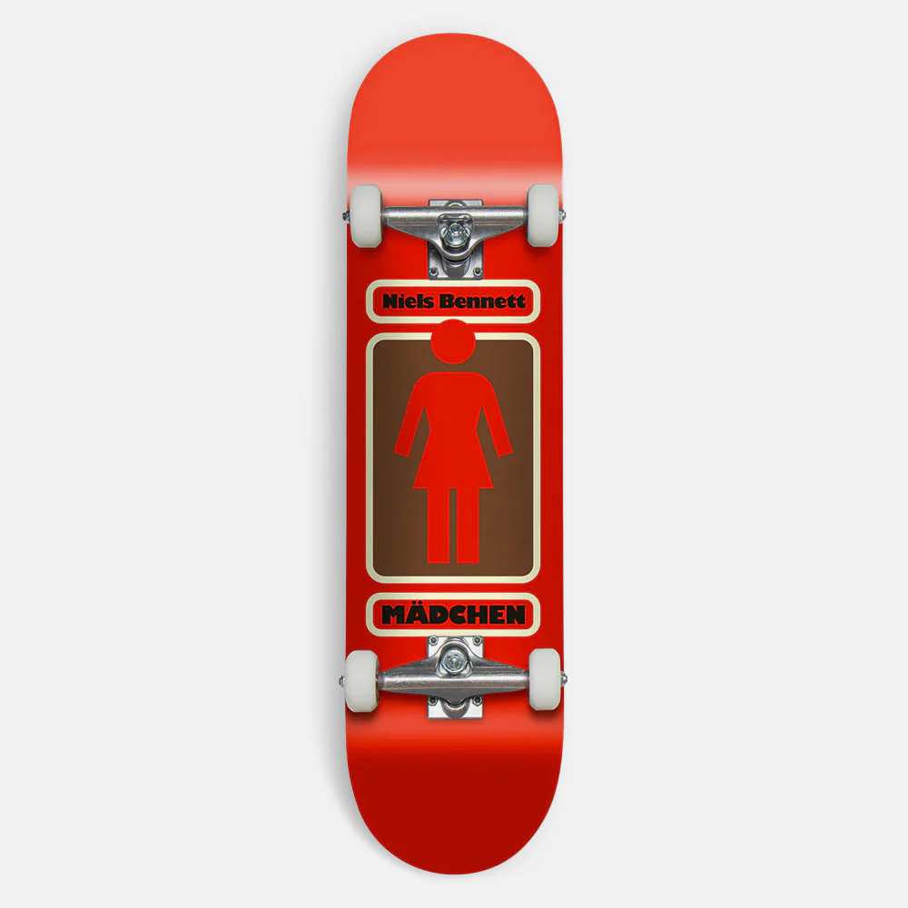 Girl Skateboards - 8.25" Niels Bennett 93 Til Complete Skateboard