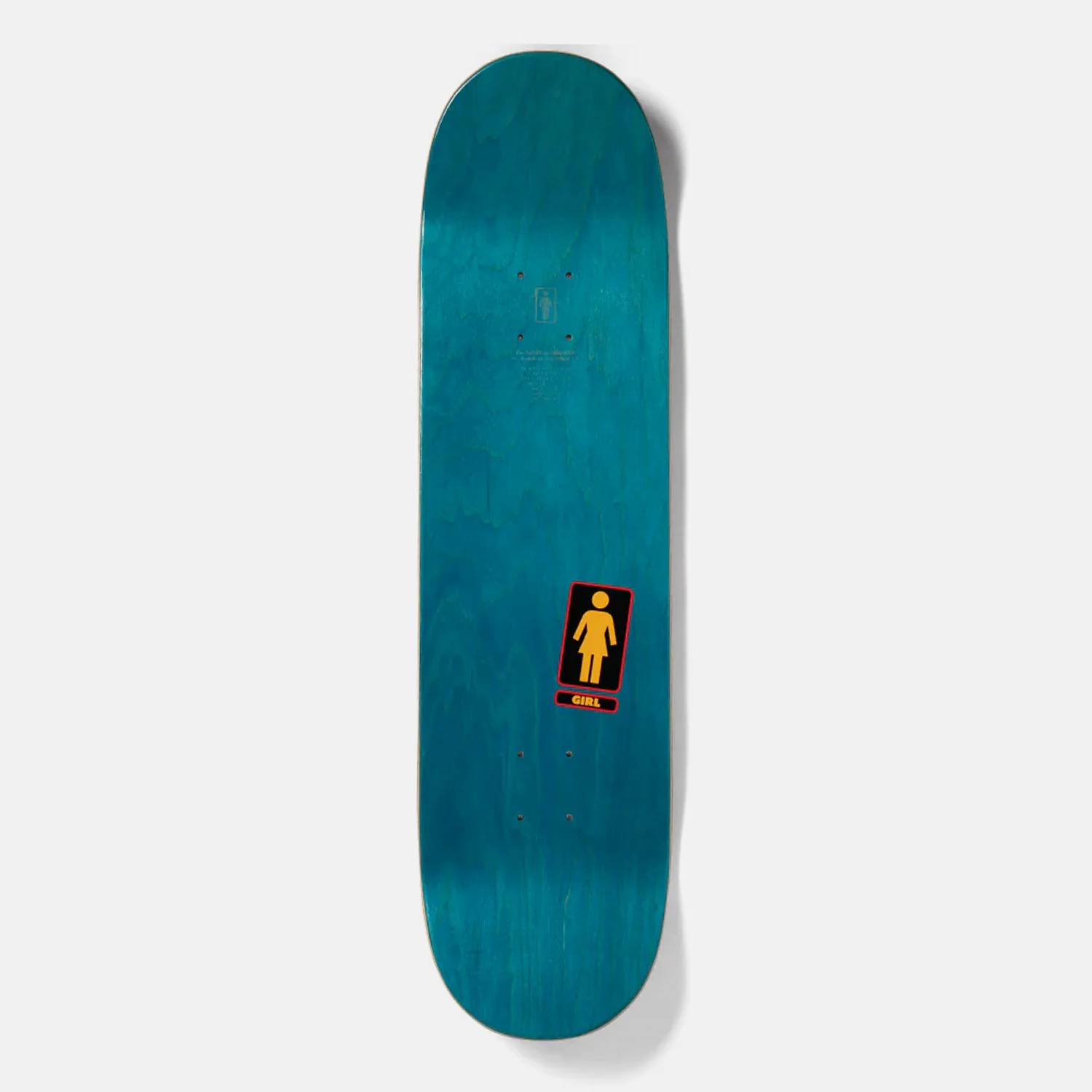 Girl Skateboards - 8.25" Rick McCrank Oops OG Skateboard Deck - Red - Image 2