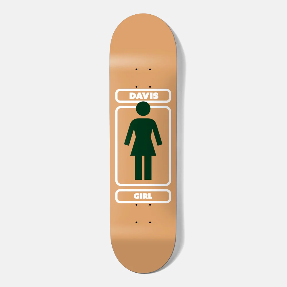 Girl Skateboards - 8.25" Rowan Davies 93 Til Skateboard Deck - Khaki