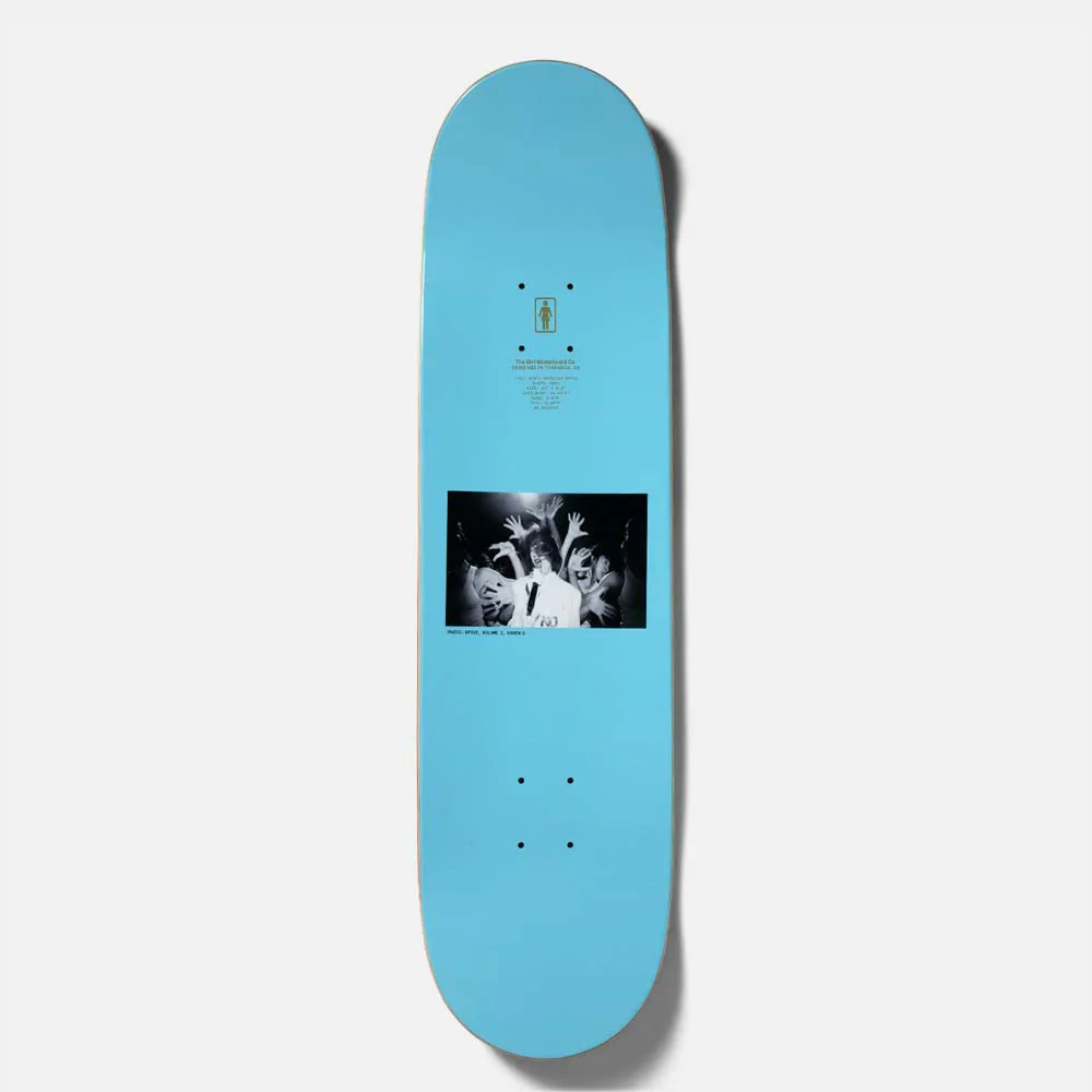 Girl Skateboards - 8.25" Shot By Spike Karen O Skateboard Deck - Image 2