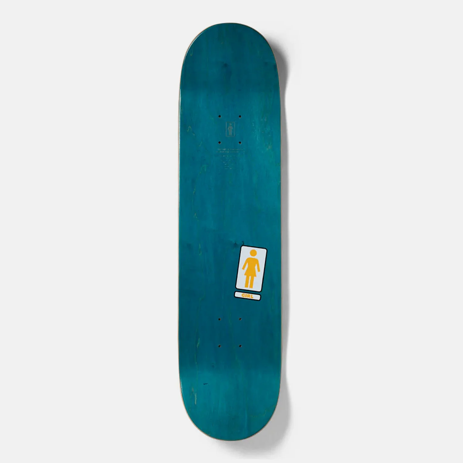 Girl Skateboards - 8.375" Mike Carroll Oops OG Skateboard Deck - Orange - Image 2