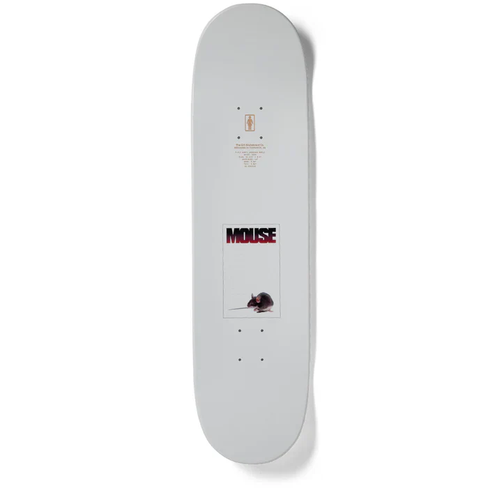Girl Skateboards - 8.375" Mike Carroll Mouse Skateboard Deck - Image 2