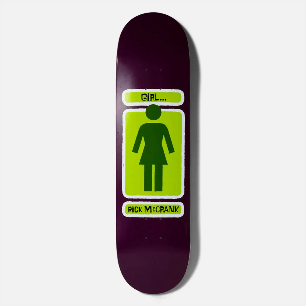 Girl Skateboards - 8.375" Rick McCrank Hand Shakers Skateboard Deck
