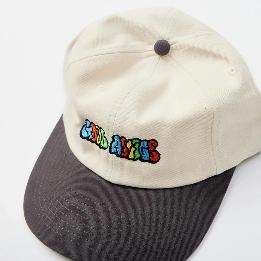 Good Advice - 90s Cap - Cream / Black - Image 3