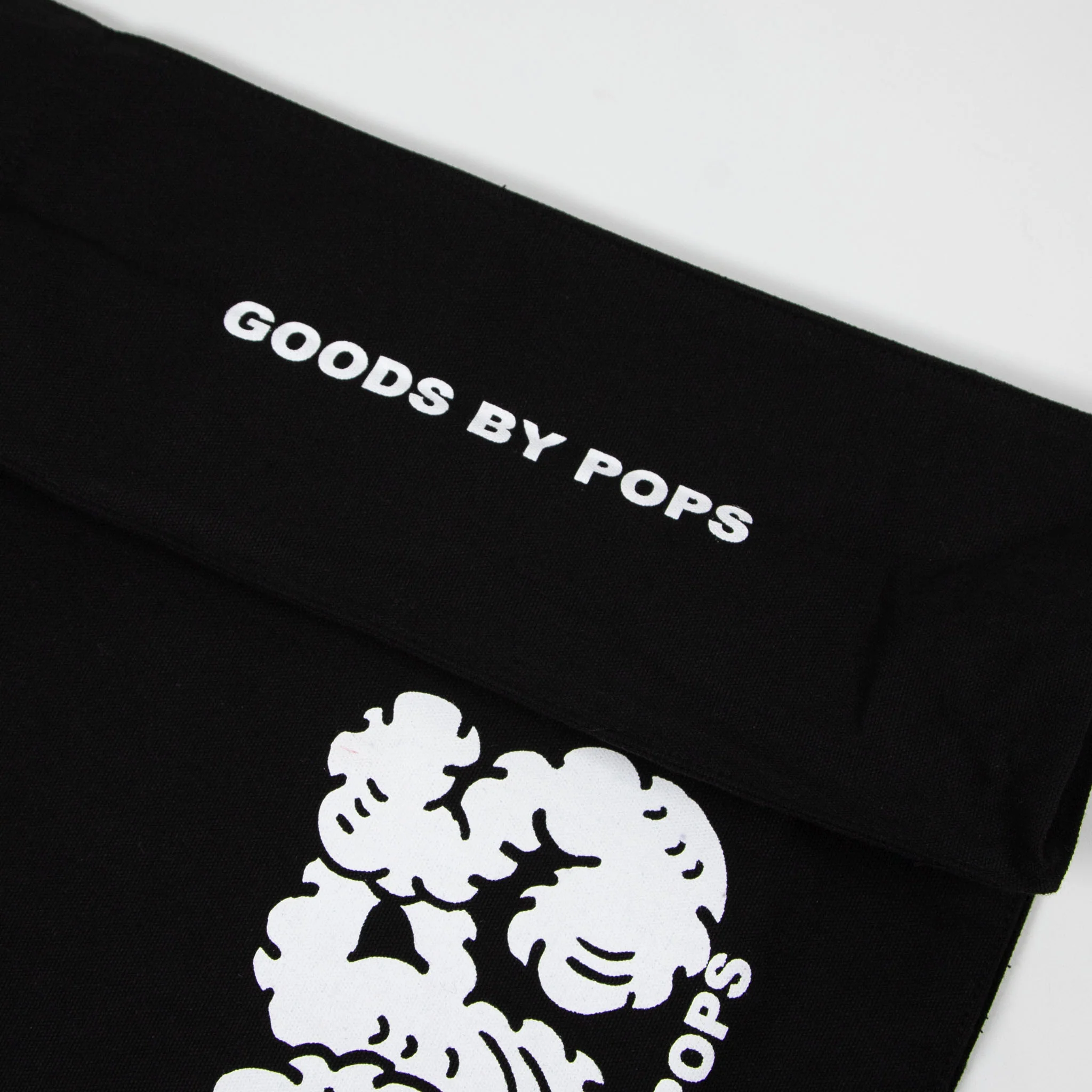Goods By Pops - Logo Tote Bag - Black - Image 4