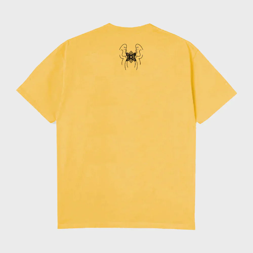 The National Skateboard Co. - GREY AREA SLINGSHOT T-SHIRT YELLOW - Image 2