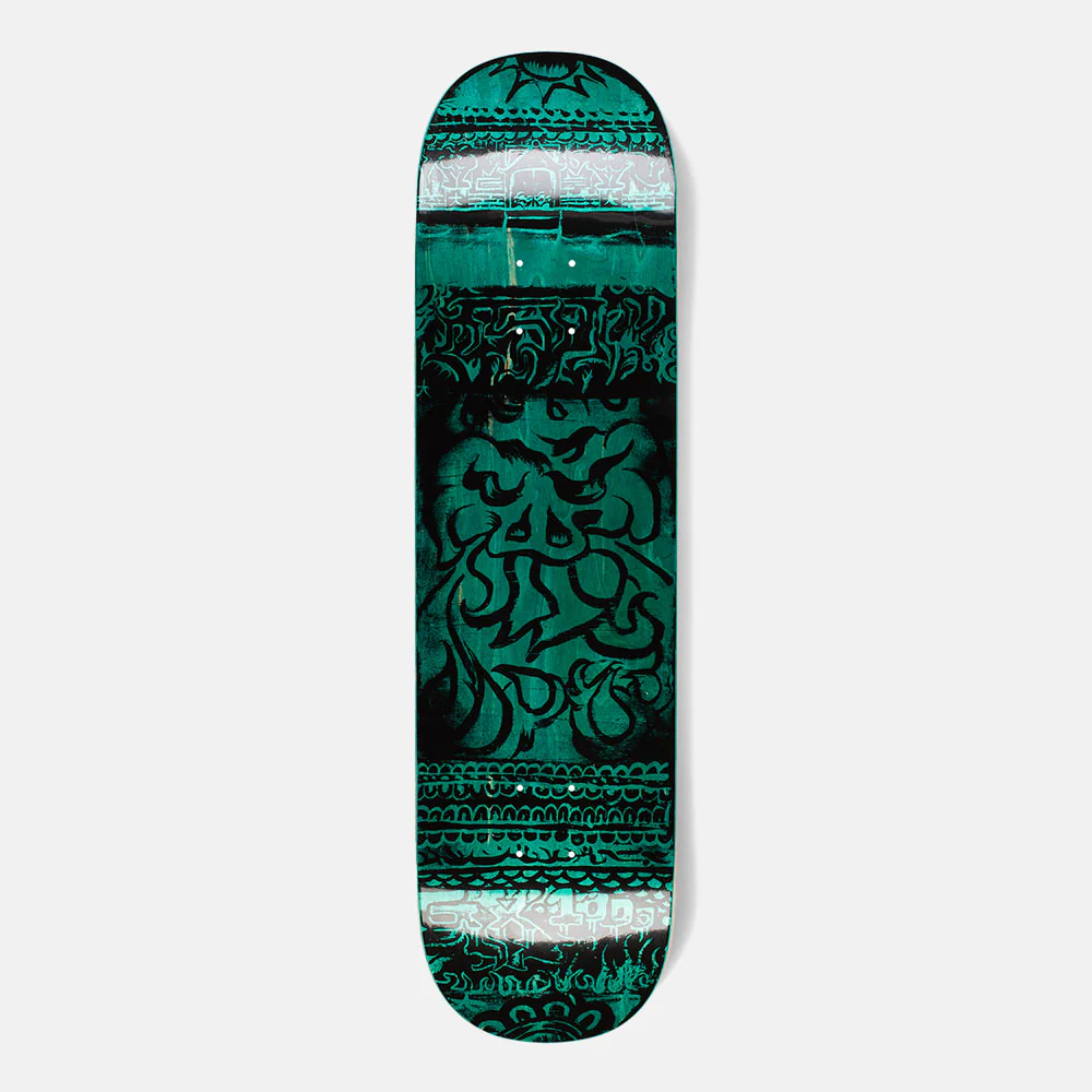 GX1000 - 8.25" Flashback Skateboard Deck (Yellow Stain)