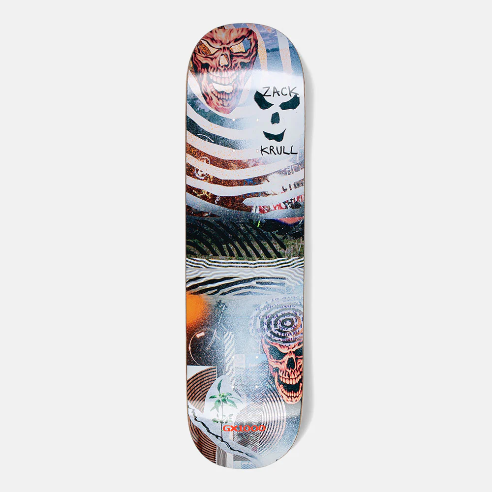GX1000 - 8.375" Zack Krull Masks Skateboard Deck