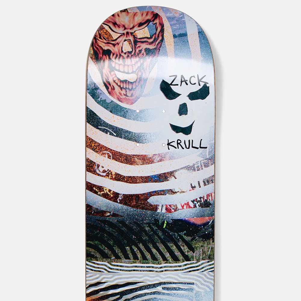 GX1000 - 8.375" Zack Krull Masks Skateboard Deck - Image 2