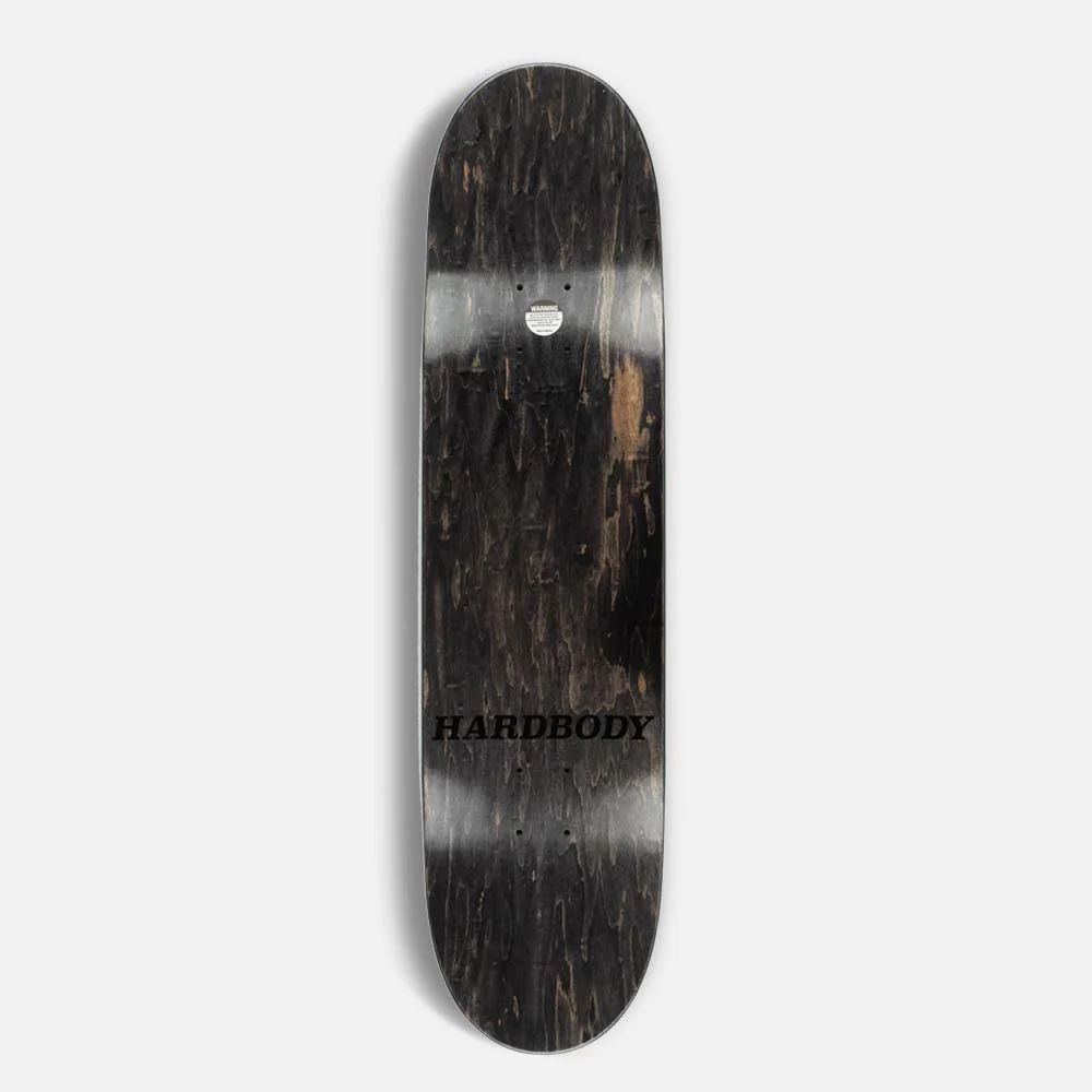 Hardbody - 8.0" Durao Pro Skateboard Deck - Black / Performance Blue - Image 2