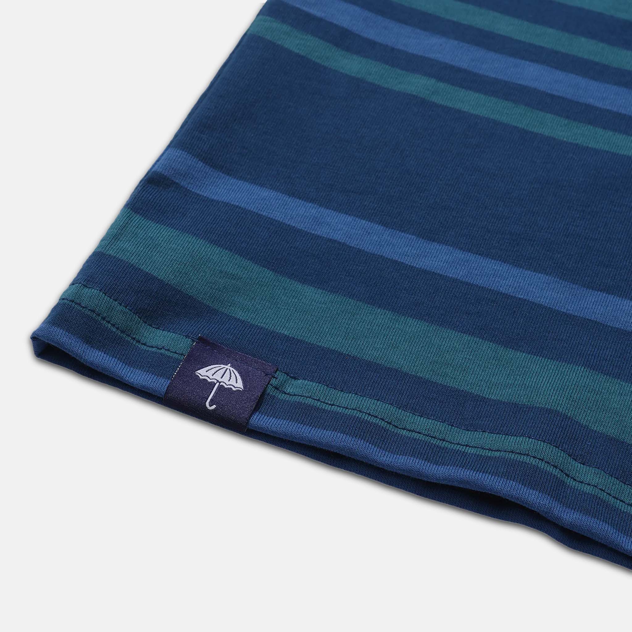 Helas - Bandes T-Shirt - Teal Blue - Image 5
