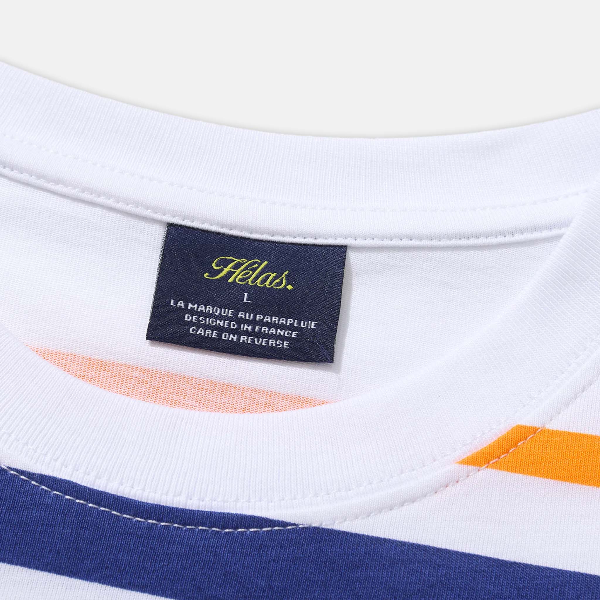Helas - Bandes T-Shirt - White - Image 3