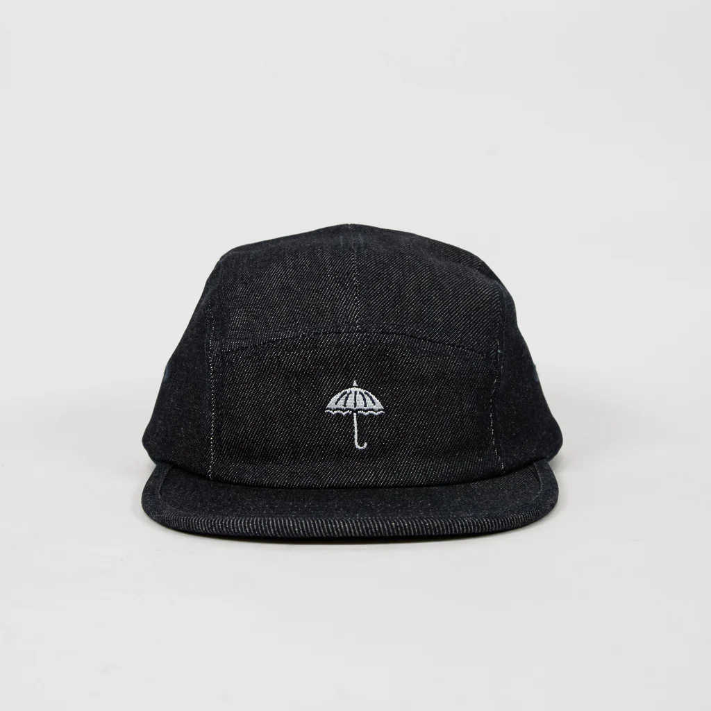Helas - Denim Five Panel Cap - Blue - Image 2
