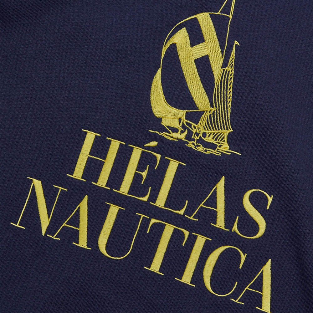 Helas - Nautica Quarter Zip Sweatshirt - Navy - Image 3